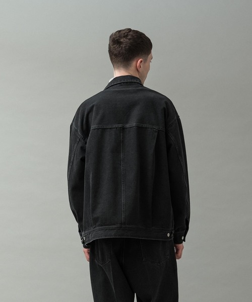 「SLICK」 デニムジャケット 2 インディゴブルー メンズ_画像5