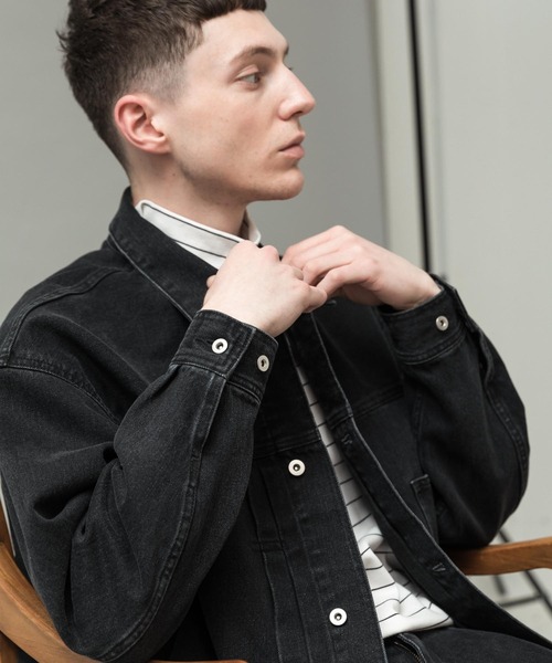 「SLICK」 デニムジャケット 2 インディゴブルー メンズ_画像6