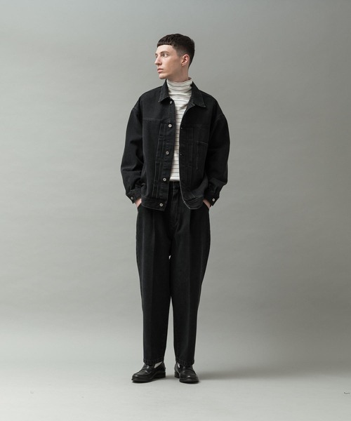 「SLICK」 デニムジャケット 2 インディゴブルー メンズ_画像7