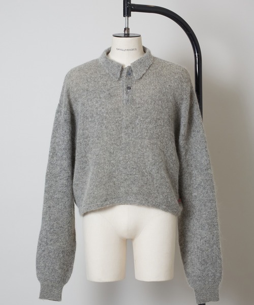 トップス SHINYAKOZUKA SLIGHT POLO SHINYAKOZUKA(シンヤコヅカ)/SLIGHT POLO/GREIGE 通販 取り扱い