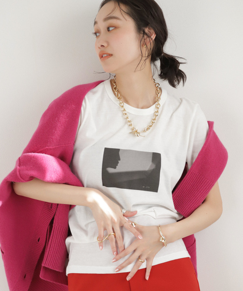 「EDIT. FOR LULU」 半袖Tシャツ - ホワイト レディース_画像2