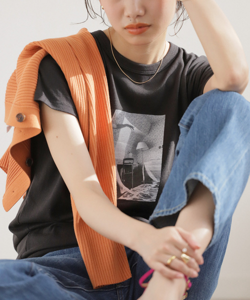 「EDIT. FOR LULU」 半袖Tシャツ - ホワイト レディース_画像4