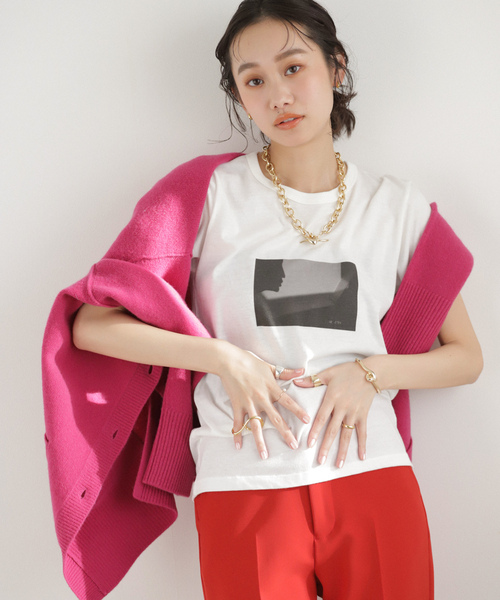「EDIT. FOR LULU」 半袖Tシャツ - ホワイト レディース_画像6
