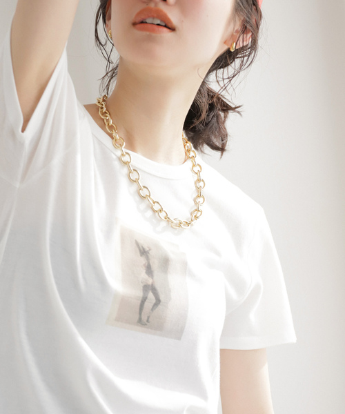 「EDIT. FOR LULU」 半袖Tシャツ - ホワイト レディース_画像10