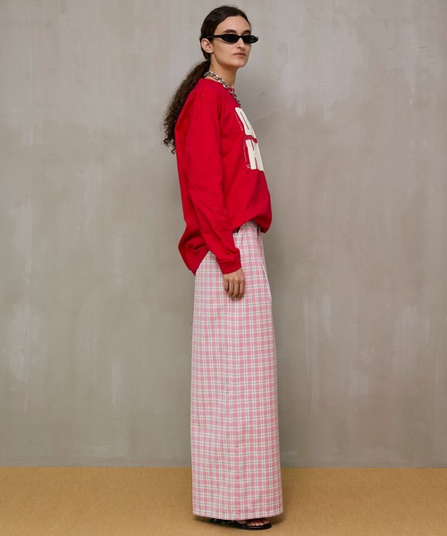 MAISON SPECIAL（メゾンスペシャル） パンツ Check Wide Pants