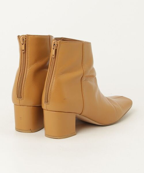 BLACK BY MOUSSY（ブラックバイマウジー） ショートブーツ 36 オレンジ