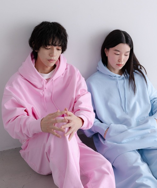 Butter フード付きスウェットシャツ XXL ピンク Butter フード付きスウェットシャツ XXL ピンク Butter フード付き