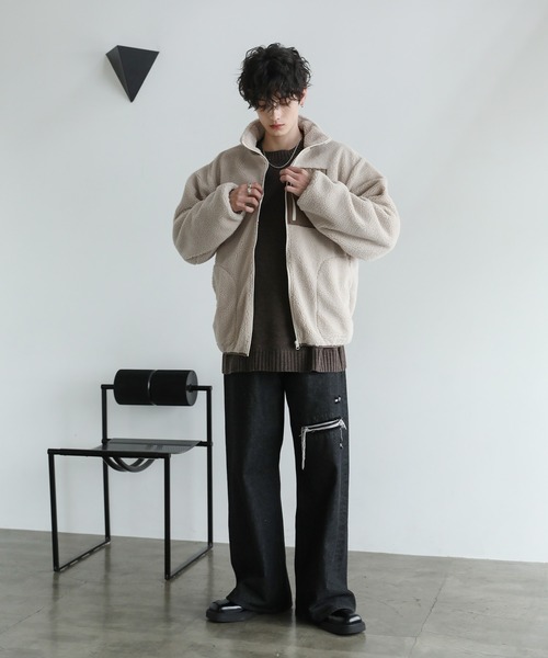 「ASTRONOMY」 ブルゾン S チャコール メンズ_画像8