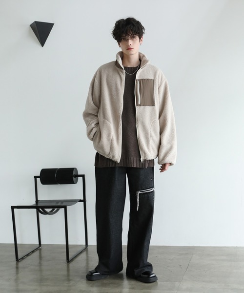 「ASTRONOMY」 ブルゾン S チャコール メンズ_画像9