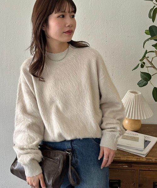 Discoat（ディスコート） ニット セーター 「ユニセックス」アンゴラ