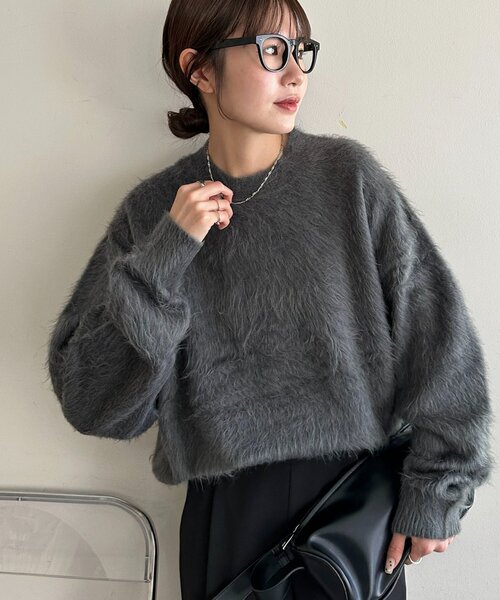 Discoat（ディスコート） ニット セーター 「ユニセックス」アンゴラ