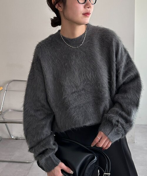 Discoat（ディスコート） ニット セーター 「ユニセックス」アンゴラ