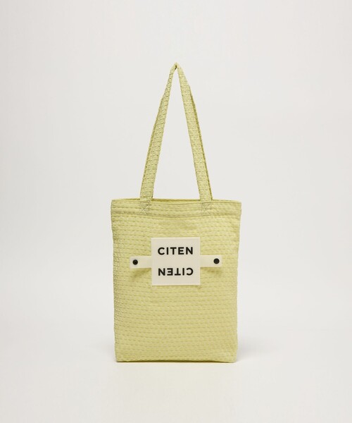 CITEN（シテン） エコバッグ 「CITEN」くるくるパッチンサシコトートS