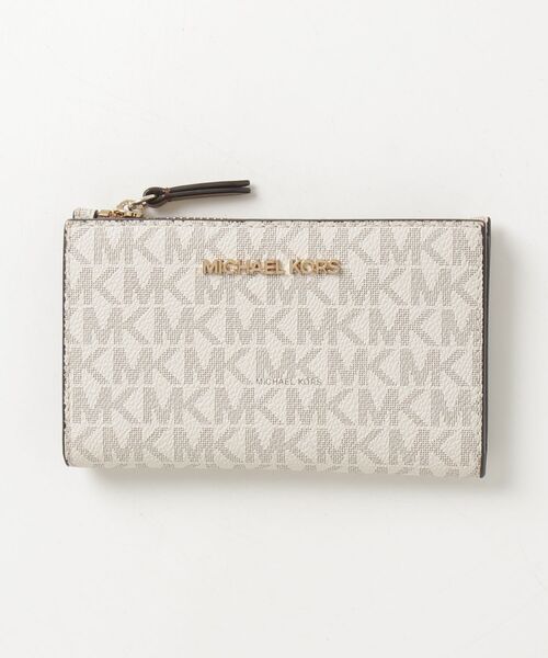 年始セール新品未使用 マイケルコースMICHEAL KORS レディース財布 MICHAEL KORS（マイケルコース） 財布 - グレー レディース : ZOZOTOWN