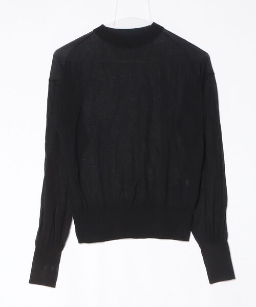 LE PHIL（ル フィル） 24SS ロングスリーブシアー 長袖ニット FREE