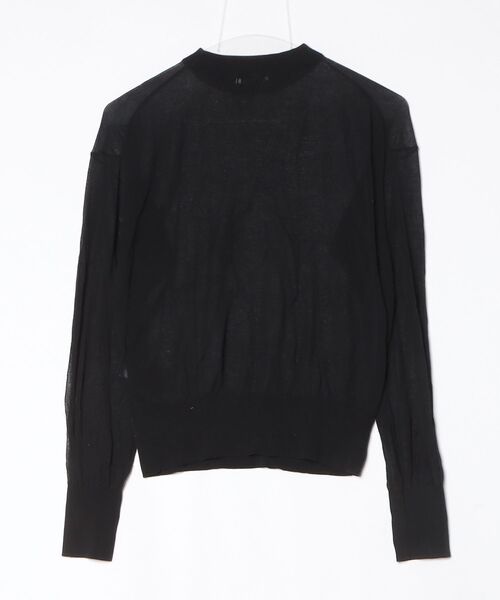 LE PHIL（ル フィル） 24SS ロングスリーブシアー 長袖ニット FREE