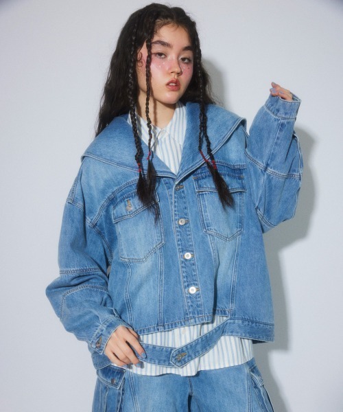 Candy Stripper（キャンディーストリッパー） デニムジャケット g