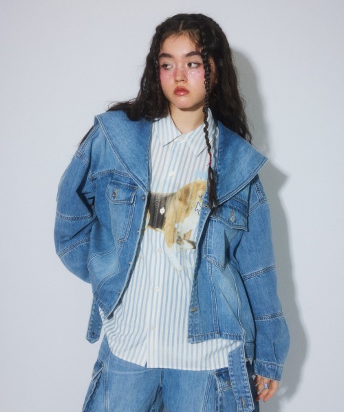 Candy Stripper（キャンディーストリッパー） デニムジャケット g