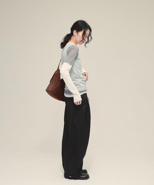 JEANASIS（ジーナシス） tシャツ 「eL」3Piece Layered Pullover