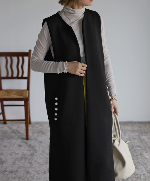 「Bonjour Sagan」 「Deux Amour」ベスト FREE ベージュ レディース_画像3