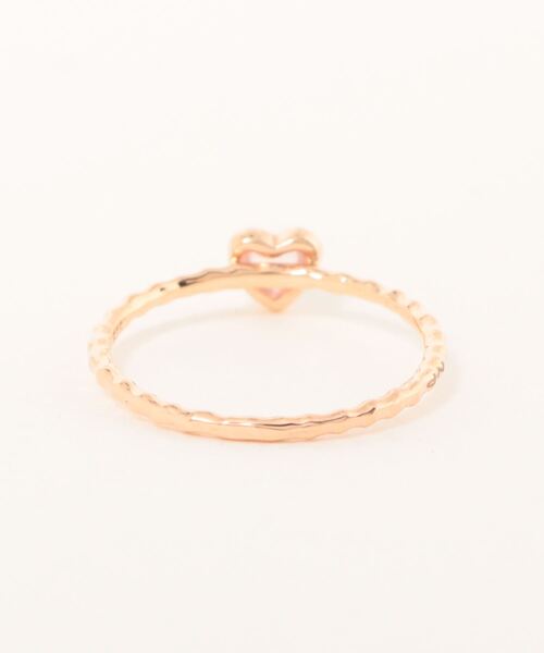 「NOIR DE POUPEE」 リング #12 ピンクゴールド レディース_画像2