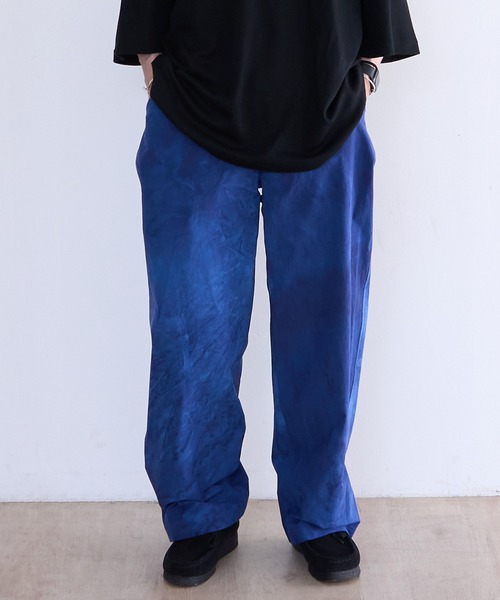 パンツ NEZU YO-HINTEN AGED UNEVEN DYE ワークパンツ (100806) メンズの画像