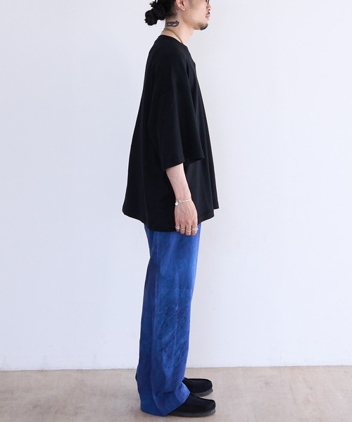 パンツ NEZU YO-HINTEN AGED UNEVEN DYE ワークパンツ (100806) メンズの画像