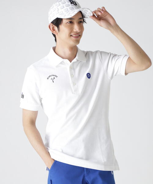 PEARLY GATES（パーリーゲイツ） ポロシャツ 「PEARLY GATES」カノコ