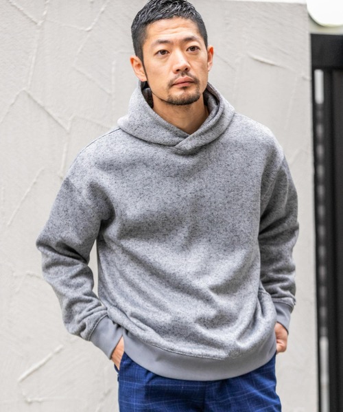 「URBAN RESEARCH ROSSO MEN」 プルオーバーパーカー LARGE グレー メンズ_画像2