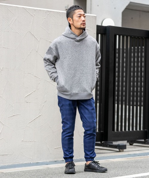 「URBAN RESEARCH ROSSO MEN」 プルオーバーパーカー LARGE グレー メンズ_画像6