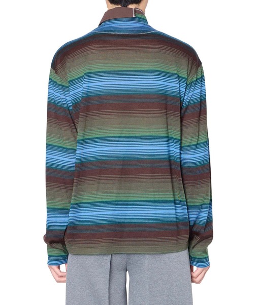 kolor（カラー） ポロシャツ 「kolor/カラー」26SCM-T11201 BORDER