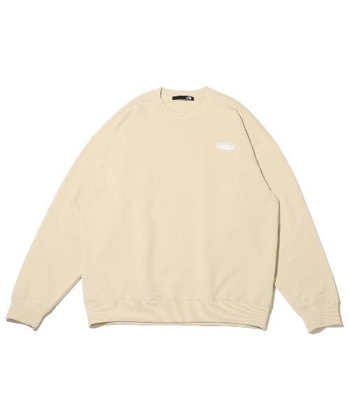 「THE NORTH FACE」 スウェットカットソー S ベージュ メンズ