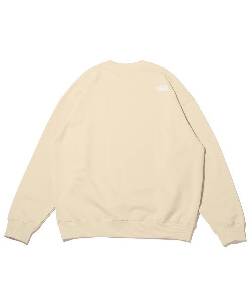 「THE NORTH FACE」 スウェットカットソー S ベージュ メンズ