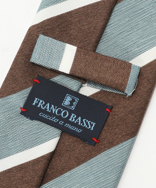 FRANCO BASSI（フランコバッシ） ネクタイ Melange Stripe タイ