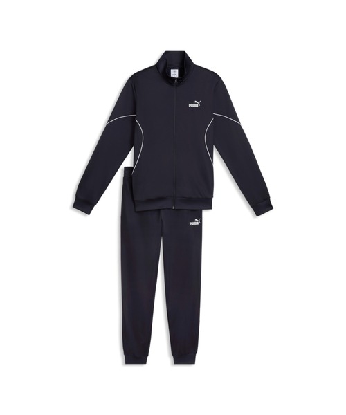 PUMA（プーマ） ジャージ メンズ ポリ パイピング スーツ 上下セット