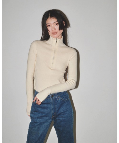 「TODAYFUL」 ブーツカットデニムパンツ 25inch ブルー レディースの画像