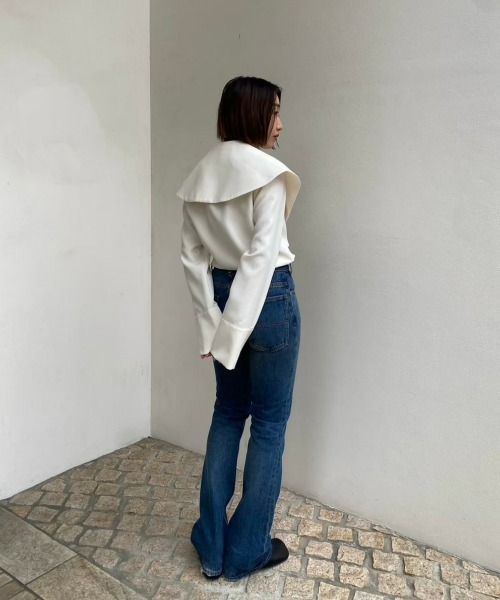 「TODAYFUL」 ブーツカットデニムパンツ 25inch ブルー レディースの画像