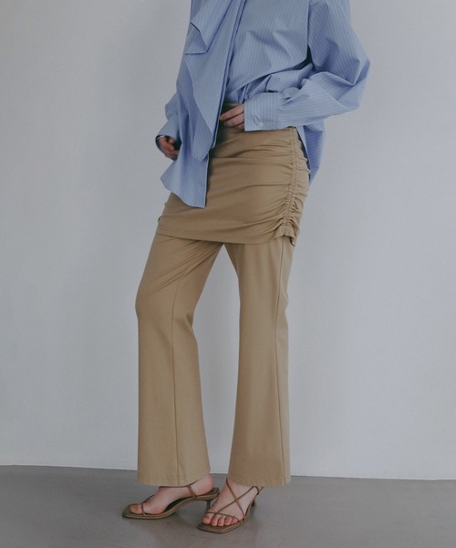 MANOF（マノフ） パンツ SKIRT SET RELAX PANTS レディース : ZOZOTOWN