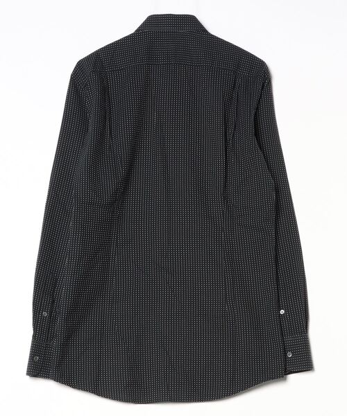DOLCE&GABBANA 長袖 シャツ プリーツ ブラック DOLCE&GABBANA（ドルチェ & ガッバーナ） 長袖シャツ 40 ブラック