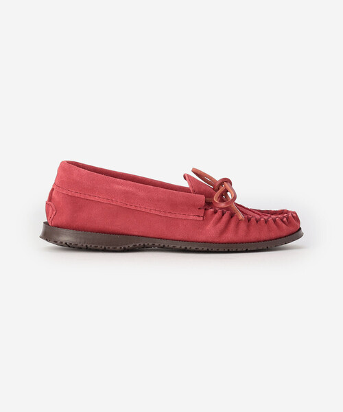 CHAMULA（チャムラ） デッキシューズ モカシン | モカシン RED WOMEN