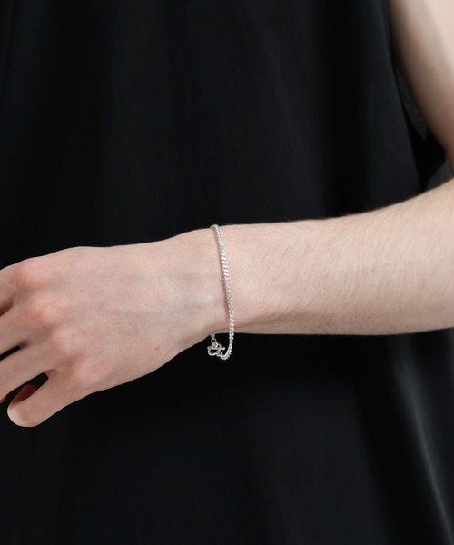 ブレスレット 「MADE IN JAPAN」SILVER925レースブレス(HARE) メンズ レディースの画像
