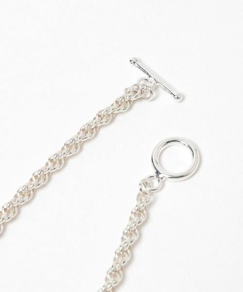 ブレスレット 「MADE IN JAPAN」SILVER925レースブレス(HARE) メンズ レディースの画像