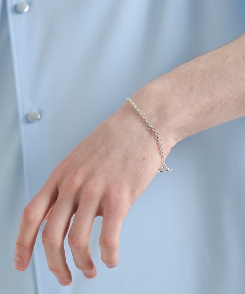 ブレスレット 「MADE IN JAPAN」SILVER925レースブレス(HARE) メンズ レディースの画像