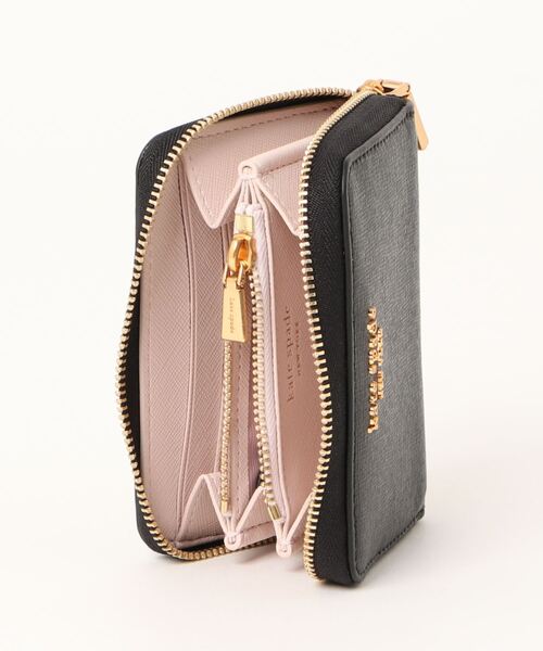 「kate spade new york」 歌留多入れもの ONESIZE 黒いこと レディース