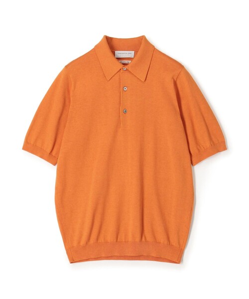 セーター ニット TOMORROWLAND tricot シルクコットン ニットポロシャツ SESIA メンズの画像