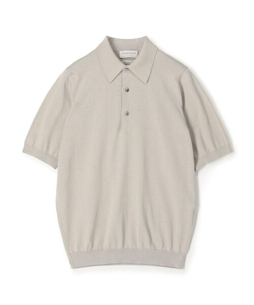 セーター ニット TOMORROWLAND tricot シルクコットン ニットポロシャツ SESIA メンズの画像
