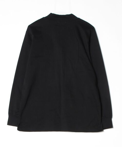 「Education from Youngmachines」 ワンポイント長袖Tシャツ S ブラック メンズ_画像2