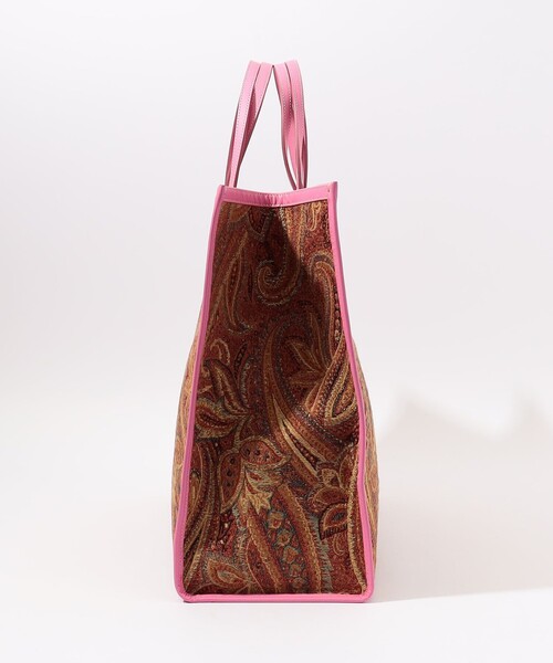 トートバッグ A VACATION TANK ORANGE PAISLEY トートバッグ レディースの画像