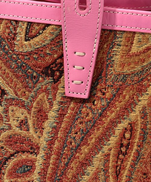 トートバッグ A VACATION TANK ORANGE PAISLEY トートバッグ レディースの画像