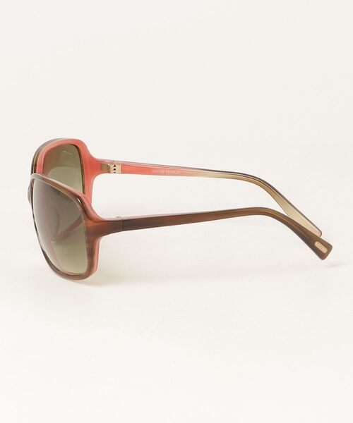 「OLIVER PEOPLES」 サングラス - ブラウン レディース_画像2